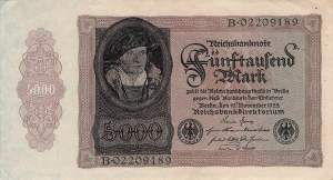 5000 Mark 1922 ro.77 B